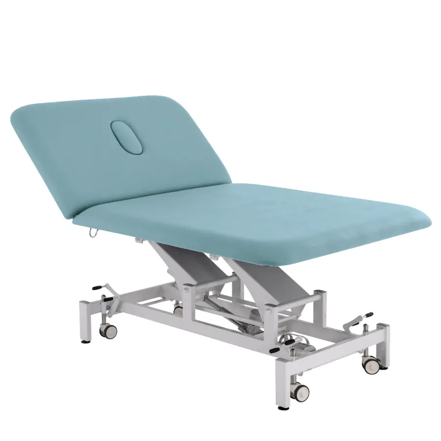 MEDIMAX 1050, lehátko vyšetřovací zdravotní široké 1050 mm, 2-segmentové, elektricky stavitelné, bar